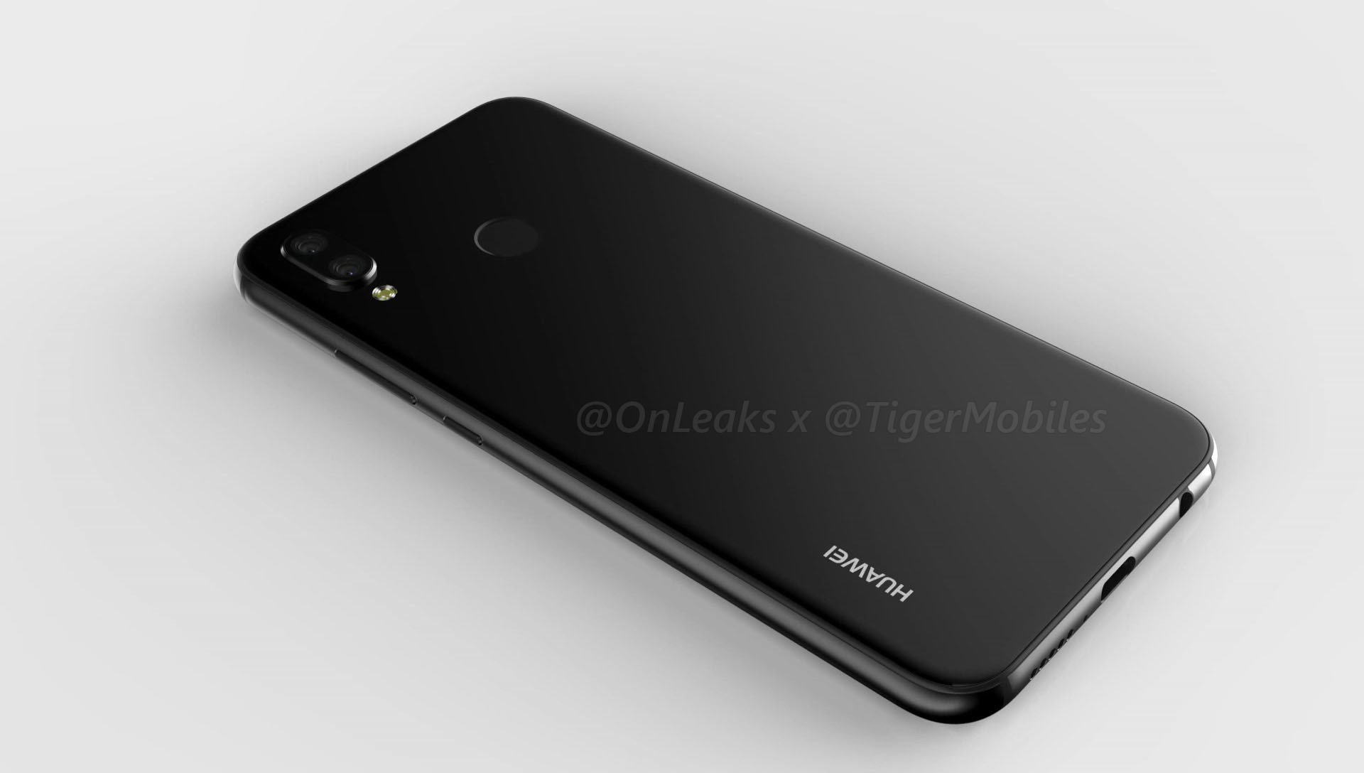 iPhone X 模仿品 ：360 度率先看清 Huawei P20 Lite ；3D 渲染圖確認配置劉海屏 + 豎直雙攝！ 4